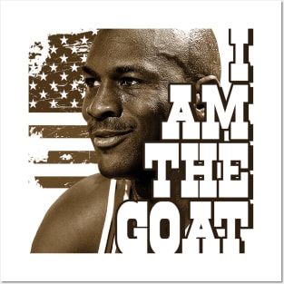 I am the GOAT T Shirt for honor to great Michael Jordan Posters and Art